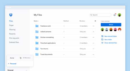 網頁設計ropbox重新設計UI更好的用戶體驗 網頁設計ropbox重新設計UI更好的用戶體驗